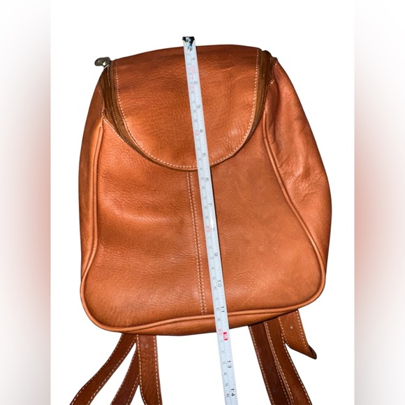 Piel Leather U-Zip Backpack #C - Picture 3 of 4